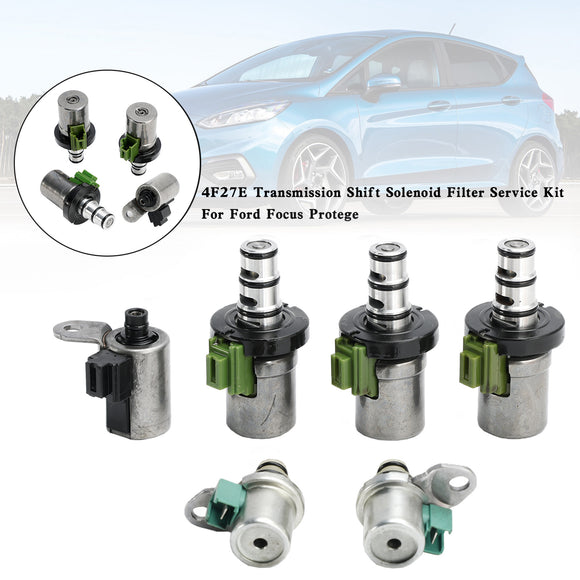 Ford Focus Fiesta 6PCS 4F27E Transmission Solenoid Shift 2 PWM 3 EPC 1 Generic