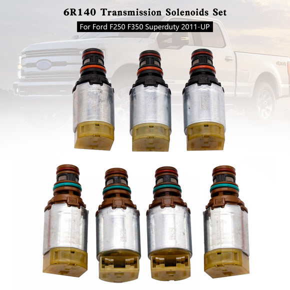 2011+ Ford F250 F350 Superduty 6R140 Transmission Solenoids Set BCZ-7A100-B Generic