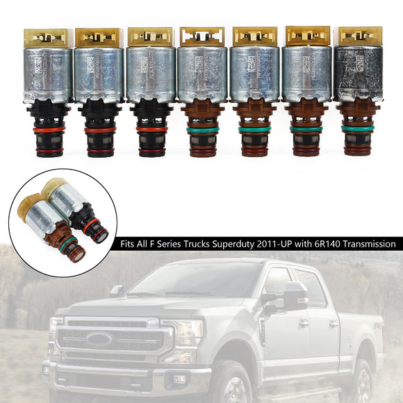 2011+ Ford F250 F350 Superduty 6R140 Transmission Solenoids Set BCZ-7A100-B Generic