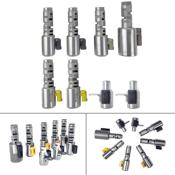 2005-2010 Volkswagen Jetta 2.5L A/T TF60SN 09G 6 Speed Transmission Solenoid Kit Small Valve 8PCS 1298152 Generic