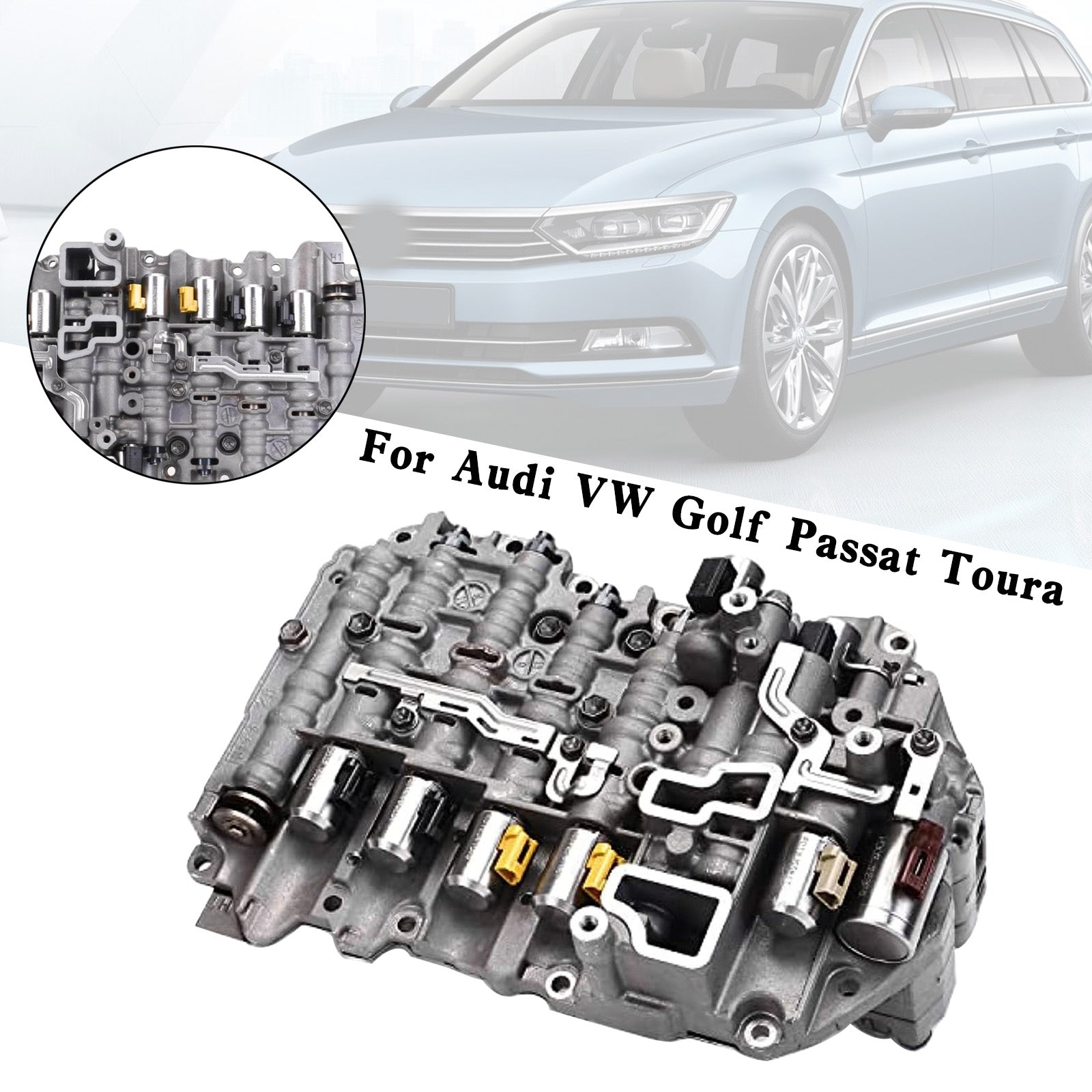 2009-2010 Volkswagen CC A/T 09G 6-speed TF60SN Automatic Transmission Valve Body Small Solenoid Generic