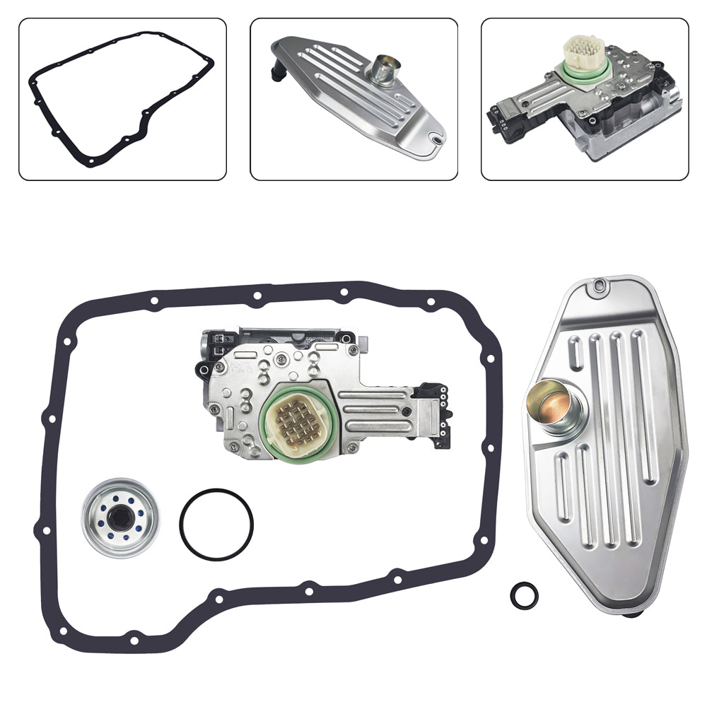 2003-2018 DODGE DURANGO 5 SP R/4WD V8 4.7L 5.7L 5-45RFE Solenoid Block Filter Kit 68002342AD 68002342AF Generic