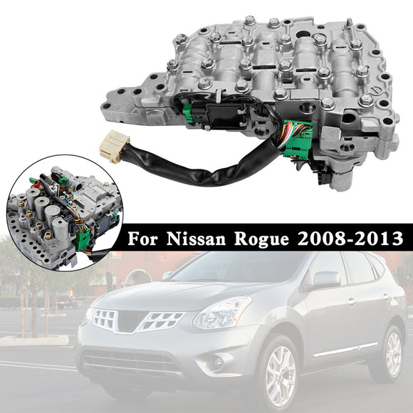 2008-2013 Rogue L4 2.5L CVT FWD/AWD RE0F10A Transmission Valve Body Solenoids 31705-1XF1A 31705-1XF0D Generic
