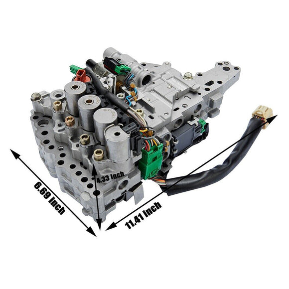 2008-2013 Rogue L4 2.5L CVT FWD/AWD RE0F10A Transmission Valve Body Solenoids 31705-1XF1A 31705-1XF0D Generic