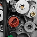 2008-2013 Rogue L4 2.5L CVT FWD/AWD RE0F10A Transmission Valve Body Solenoids 31705-1XF1A 31705-1XF0D Generic-12
