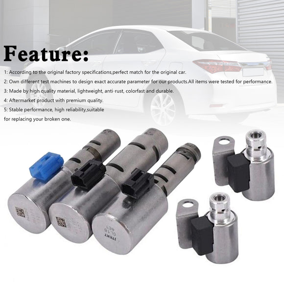 2014+ TOYOTA COROLLA 1.8L 2.0L 5PCS K313 CVT Transmission Solenoid Kit Generic