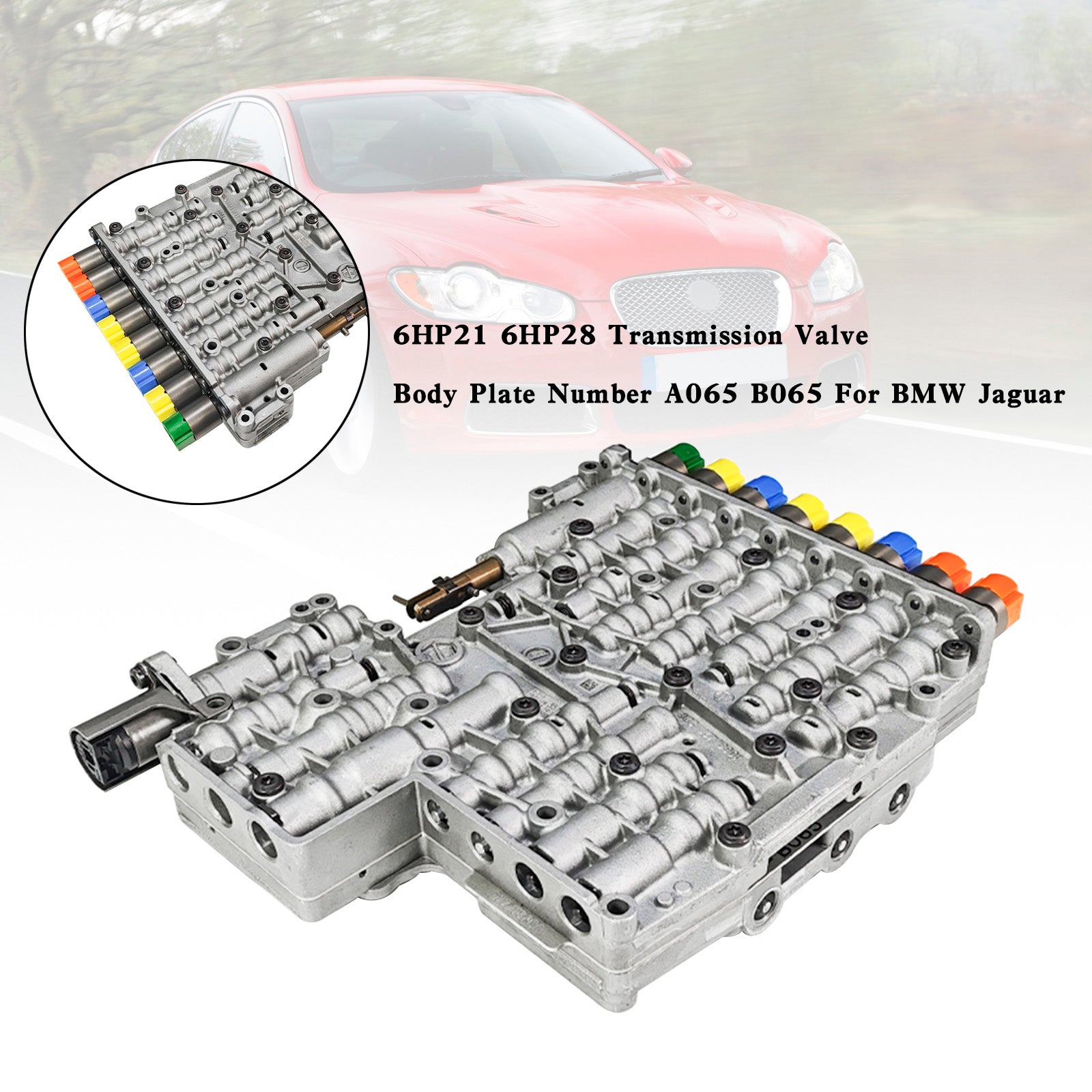 2008-2010 BMW 7 SERIES 6 SP R/AWD L6 3.0L 6HP21 6HP28 Transmission Valve Body Plate Number A065 B065 Generic
