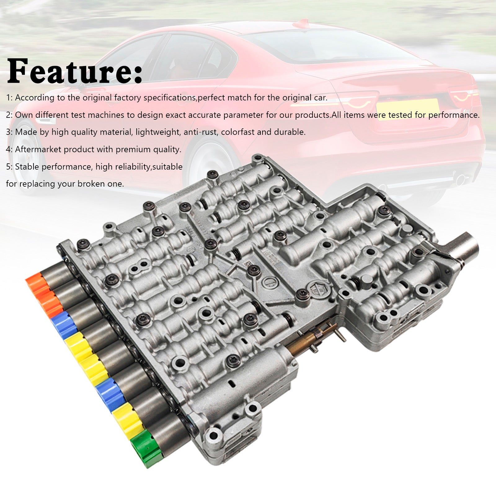 2007+ BMW 6 SERIES 6 SP RWD L6 3.0L 6HP21 6HP28 Transmission Valve Body Plate Number A065 B065 Generic