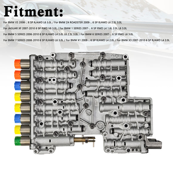 2006-2010 BMW 5 SERIES 6 SP R/AWD L4 2.0L L6 2.5L 3.0L 6HP21 6HP28 Transmission Valve Body Plate Number A065 B065 Generic