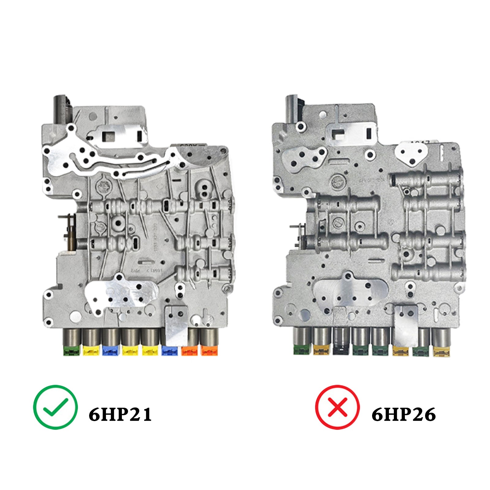 2008-2010 BMW 7 SERIES 6 SP R/AWD L6 3.0L 6HP21 6HP28 Transmission Valve Body Plate Number A065 B065 Generic