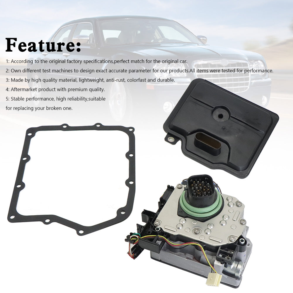 2011-2016 FIAT FREEMONT 6 SP F/4WD L4 2.0L 2.4L V6 3.6L 62TE A604-X Transmission Solenoid Block Filter Kit 68376696AA