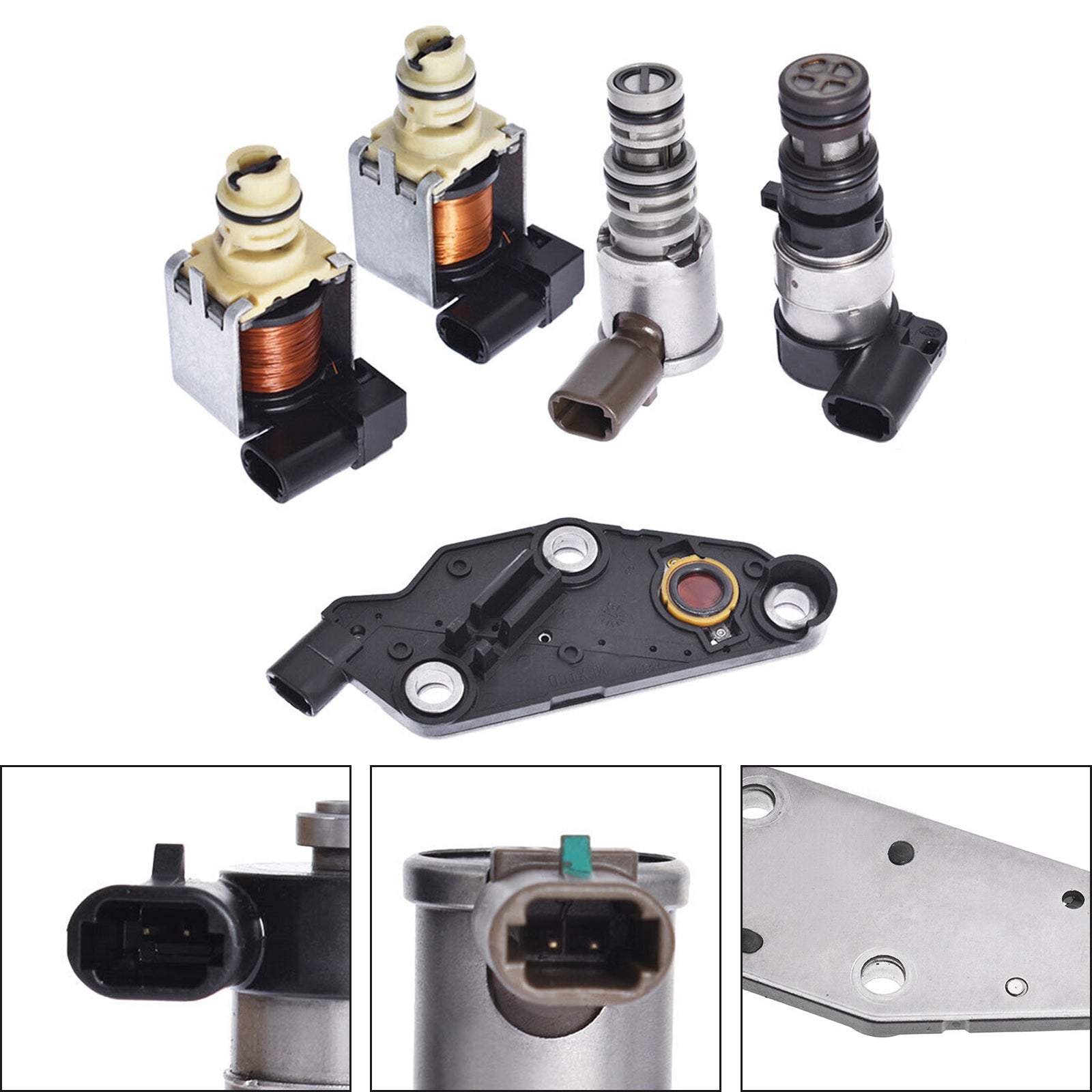 2003-2005 Venture Van/APV V6 3.4L 4 Spd FWD AWD 4T65E Transmission Solenoid Kit TCC 2 Shift EPC Switch Generic