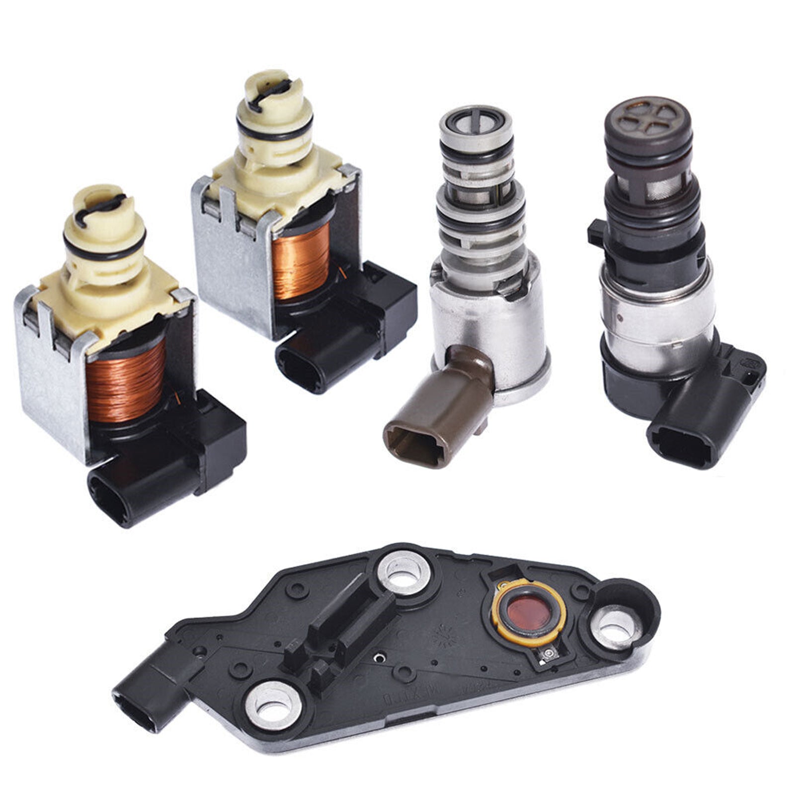 2003-2006 Impala V6 3.4L 3.8L 4 Spd FWD 4T65E Transmission Solenoid Kit TCC 2 Shift EPC Switch Generic