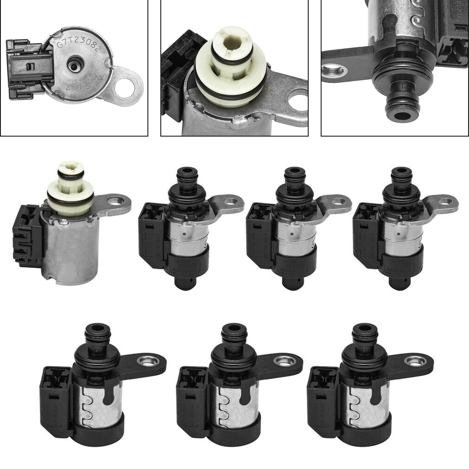 2003-2011 INFINITI G35 RE5R05A Transmission Solenoid 7pcs Generic