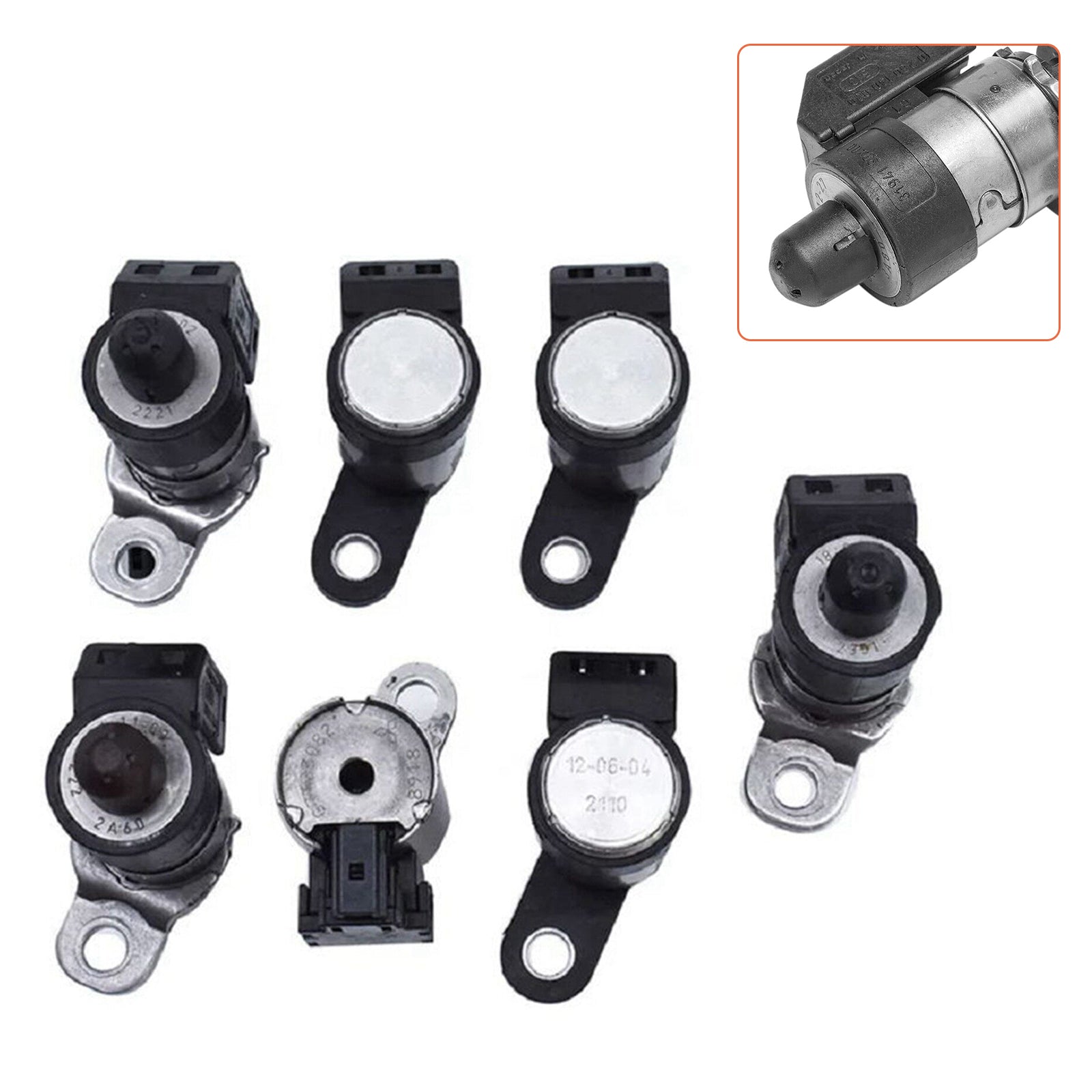 2003-2011 INFINITI G35 RE5R05A Transmission Solenoid 7pcs Generic
