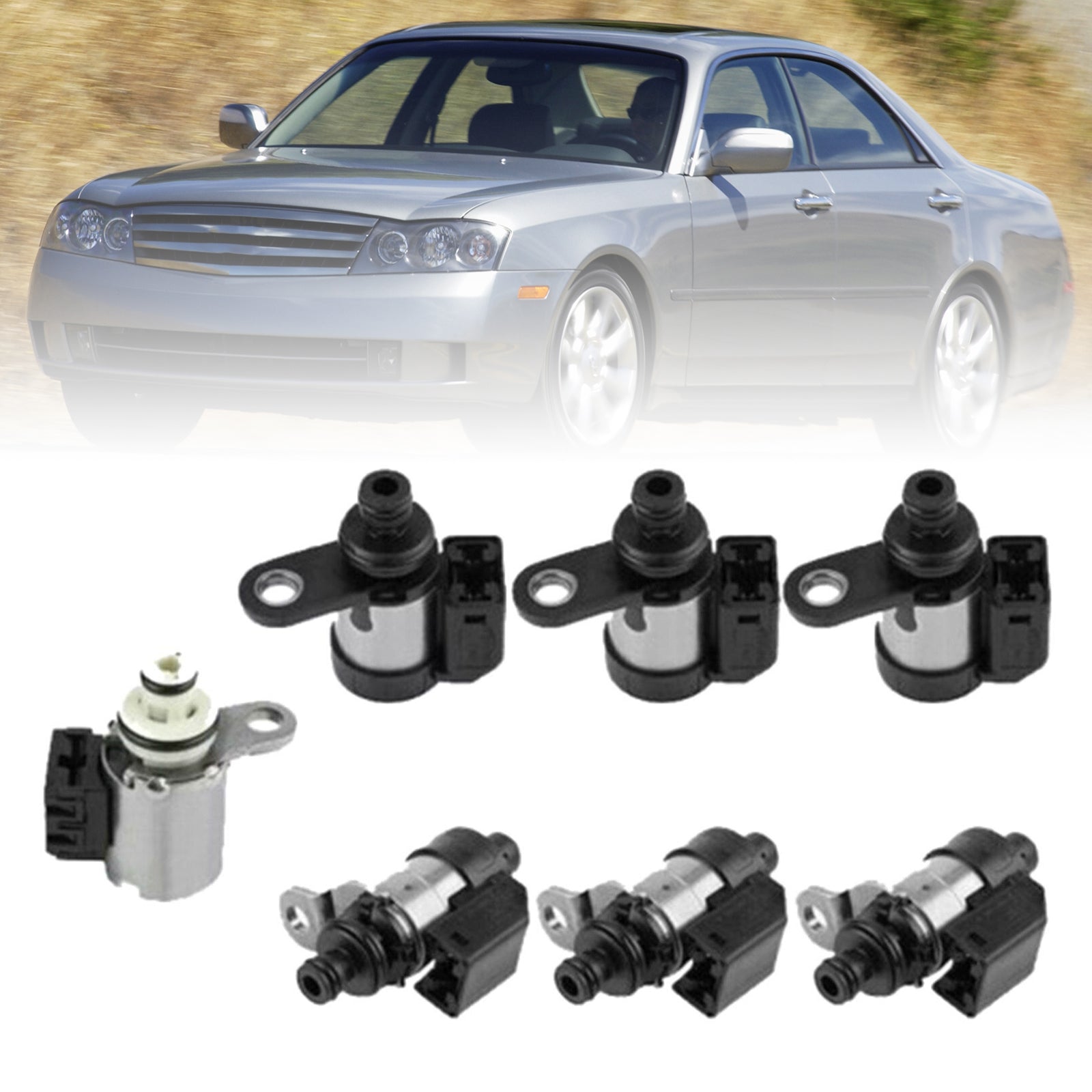 2008-2011 GENESIS COUPE RE5R05A Transmission Solenoid 7pcs Generic
