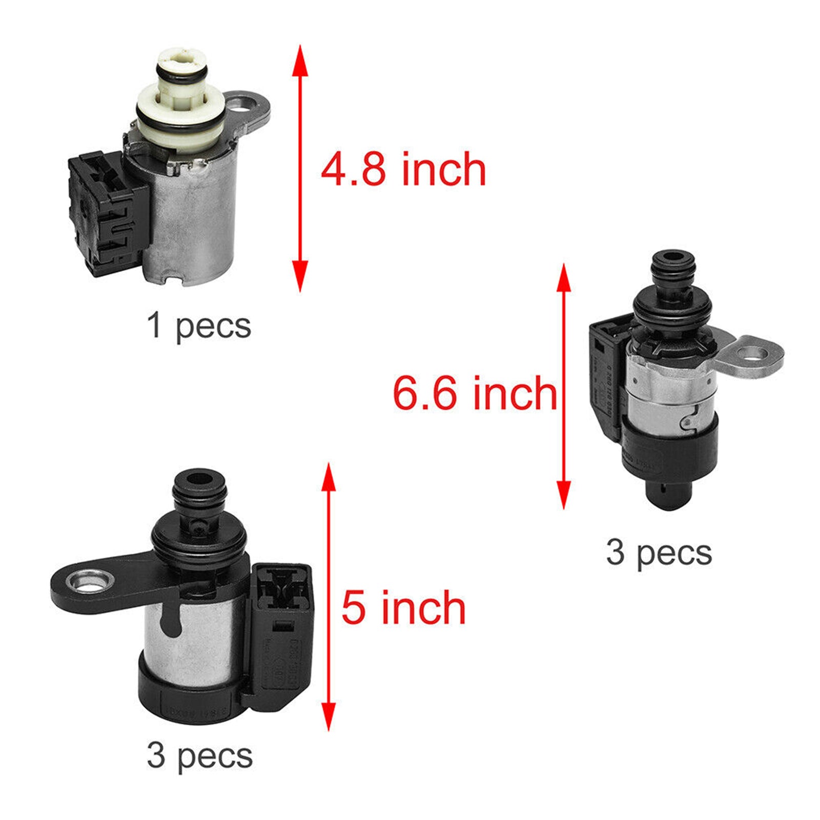 2008-2011 GENESIS COUPE RE5R05A Transmission Solenoid 7pcs Generic