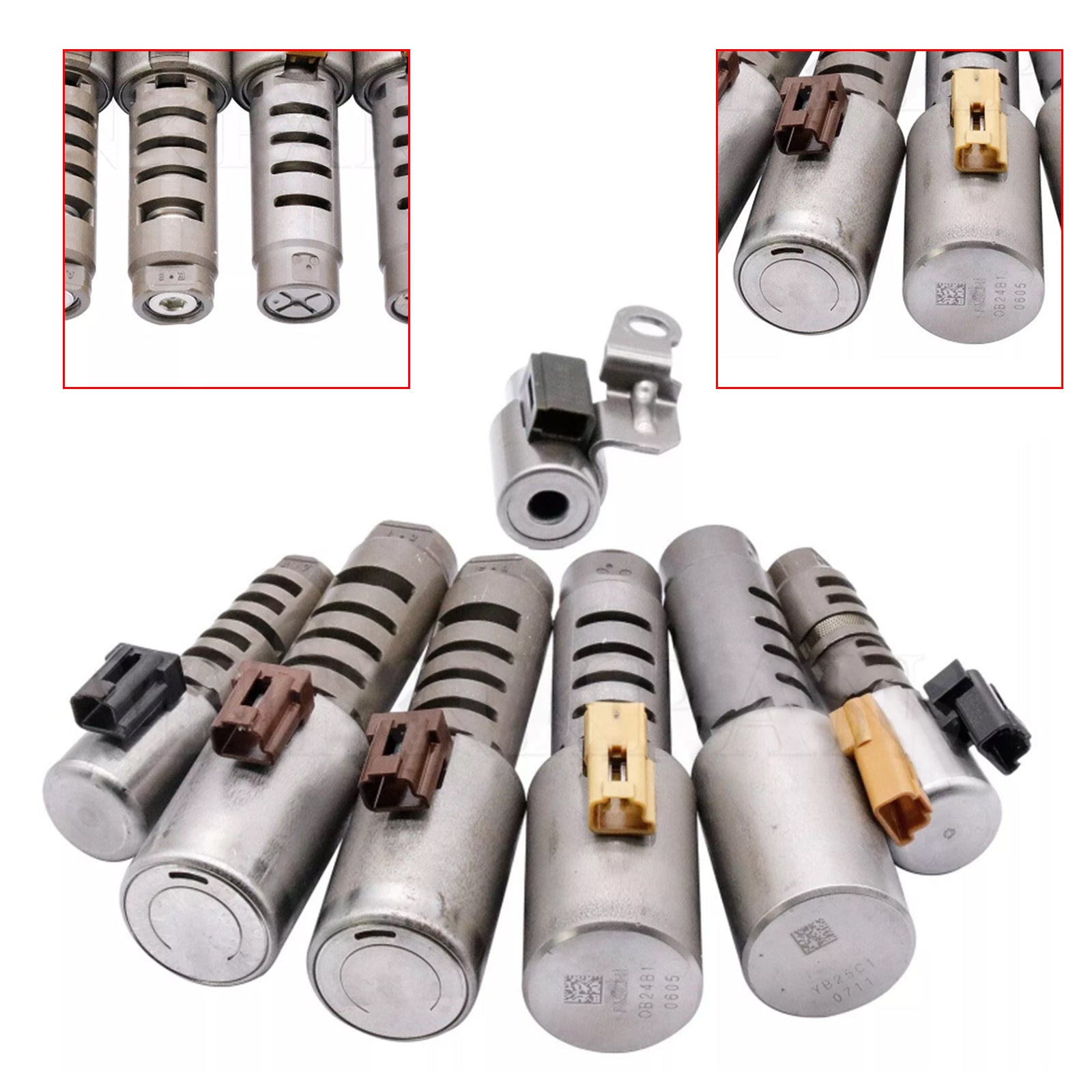 2009+ LEXUS RX350 6 SP F/AWD 3.5L U760E U760 Solenoid Kit 7PCS Generic