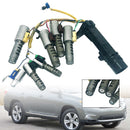2008-2017 Toyota VENZA 2.7L U760E U760 Transmission Solenoid w/Harness 7PCS Generic-4