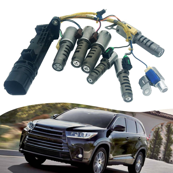 2011-2012 Toyota Sienna (L4/FWD) U760E U760 Transmission Solenoid w/Harness 7PCS Generic
