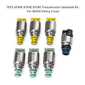 2010+ BUICK EXCELLE GT/XT 1.6L 1.8L Transmission Solenoid Kit 6T40E 6T45E 6T30E 7PCS Generic - 0