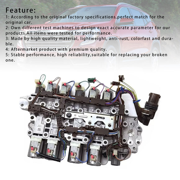 2018-2023 GMC Buick 9T50 Automatic Transmission Electronic Gear Mechanical Valve Body Generic