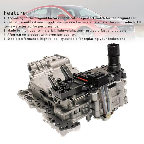 2014-2017 MAZDA 6 L4 2.5L 238740A FW6A-EL VALVE BODY 6 SOLENOIDS CAST#FZ01 Generic