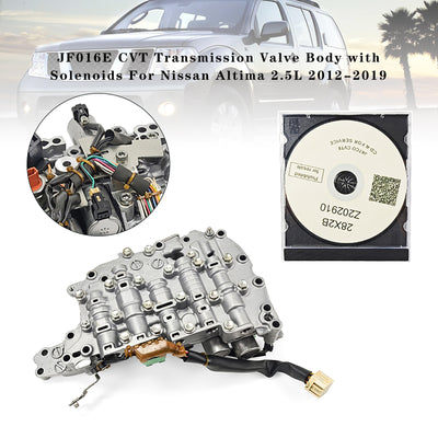 2012-2019 Nissan Altima 2.5L JF016E CVT Transmission Valve Body with Solenoids 31705-28X0B Generic - 0