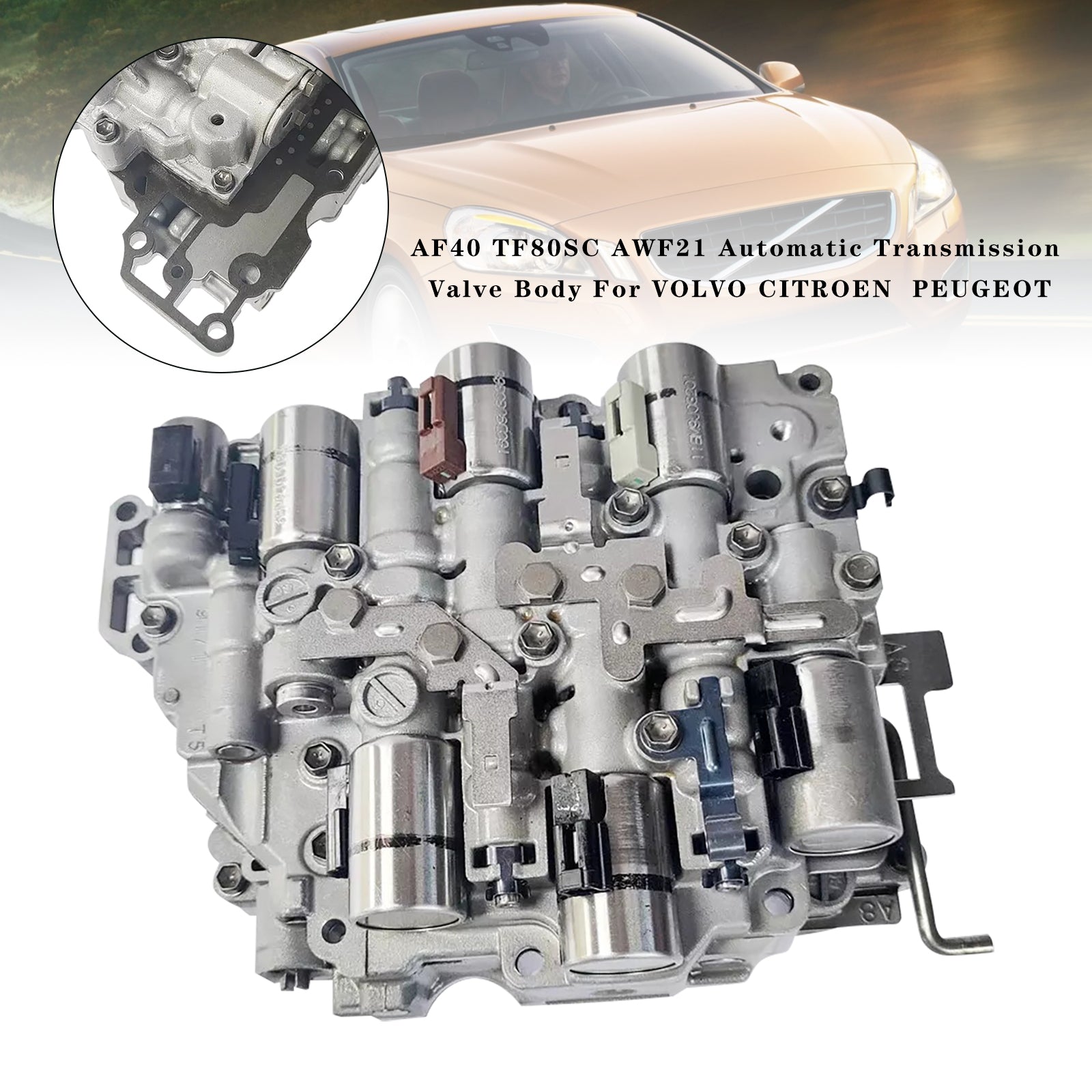 2002-2011 CITROEN C6 2.7L 2.9L 3.0L AF40 TF80SC AWF21 Automatic Transmission Valve Body Generic