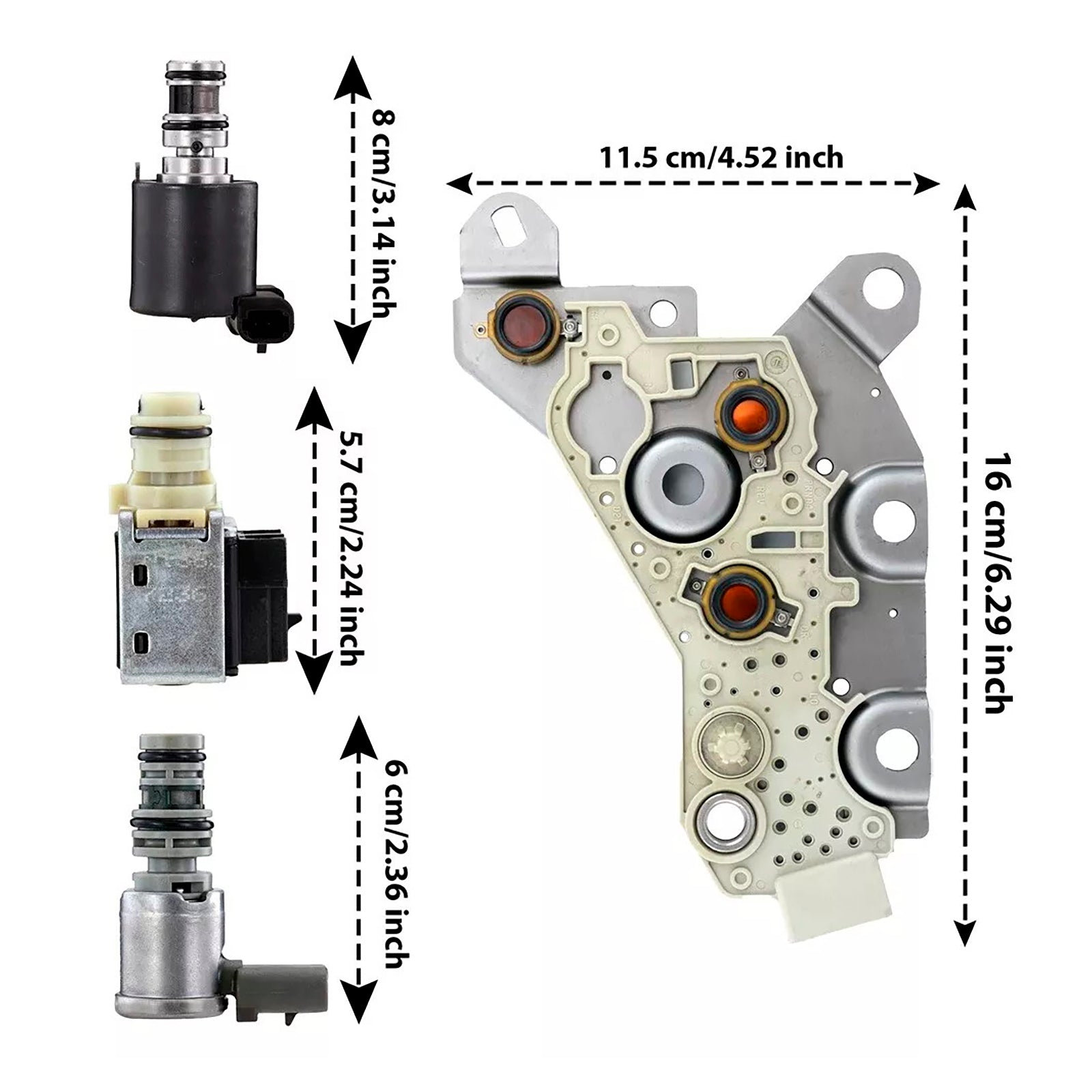 2004+ GM Chevy Transmission Solenoids Kit EPC TCC Shift 4T40-E 4T40E 4T45E Generic