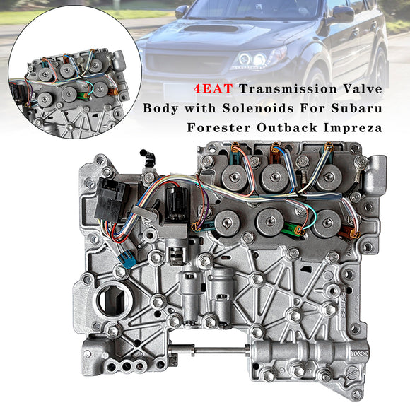 Subaru Forester Outback Impreza 4EAT Transmission Valve Body with Solenoids Generic