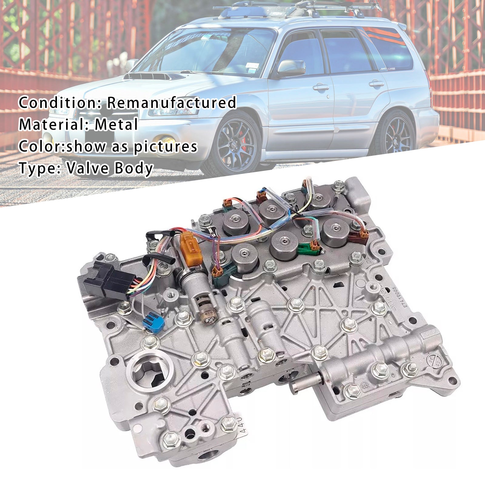Subaru Forester Outback Impreza 4EAT Transmission Valve Body with Solenoids Generic