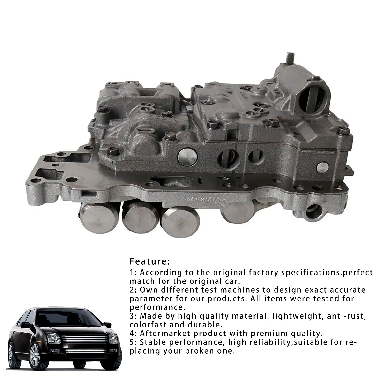 2005-2007 Mercury MONTEGO 6SP TF70 TF70SC Transmission Valve Body Generic