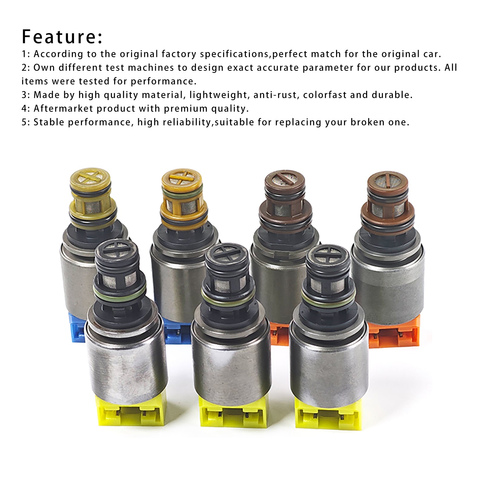 6HP21 6HP28 Transmission Solenoid Kit 1068 298 046 M-Shift Generic