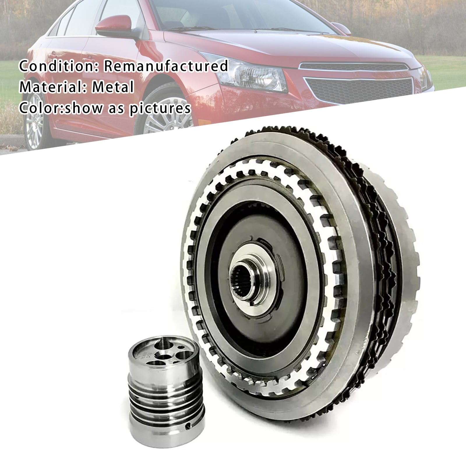 2011 Buick LaCrosse/Regal CXL Sedan 4-Door 2.4L 6T40 6T45E 3-4-5 Dual Drum Transmission Reverse Clutch 24253300 Generic