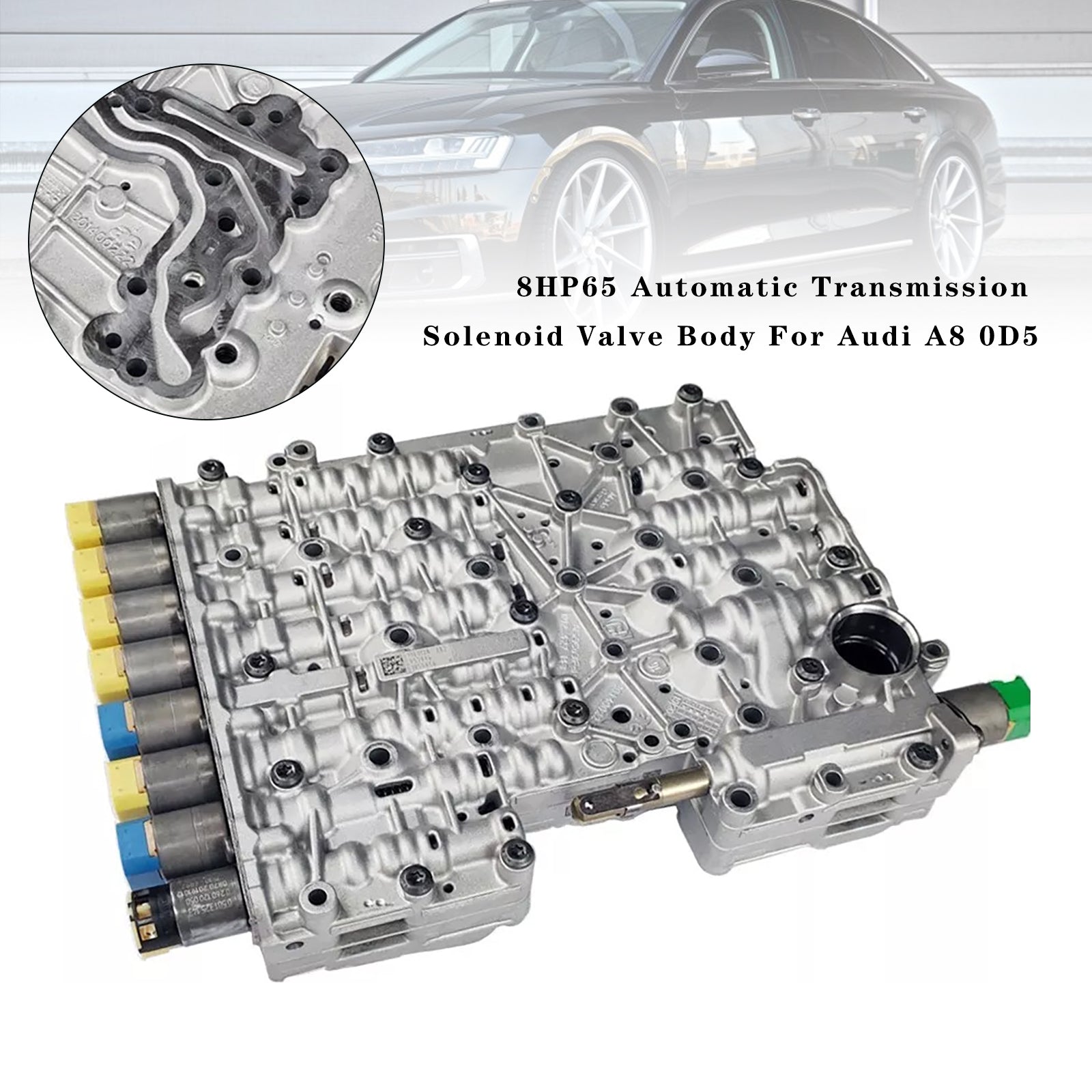 Audi A8 0D5 8HP65 Automatic Transmission Solenoid Valve Body Generic