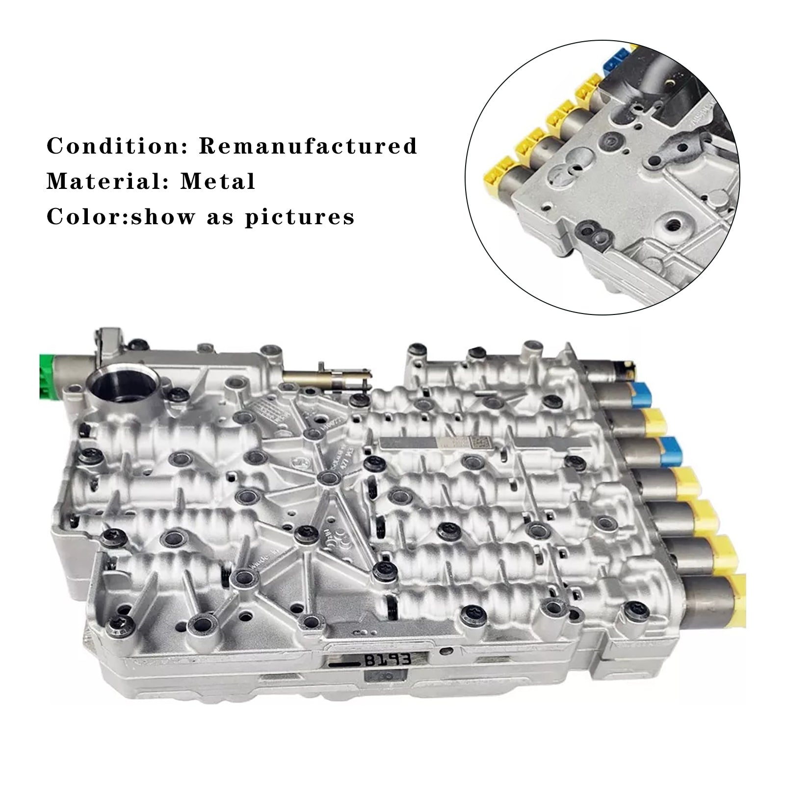 Audi A8 0D5 8HP65 Automatic Transmission Solenoid Valve Body Generic