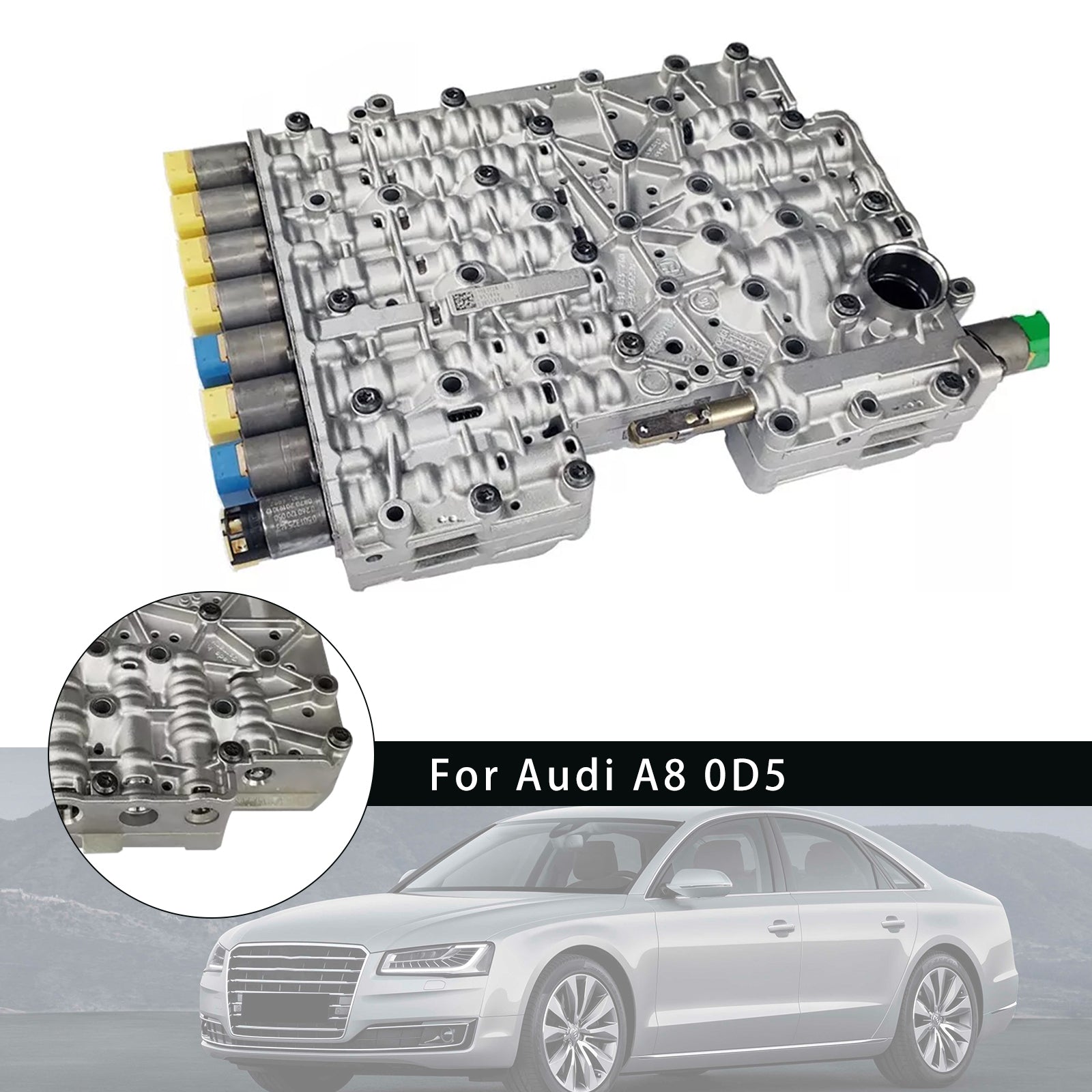 Audi A8 0D5 8HP65 Automatic Transmission Solenoid Valve Body Generic