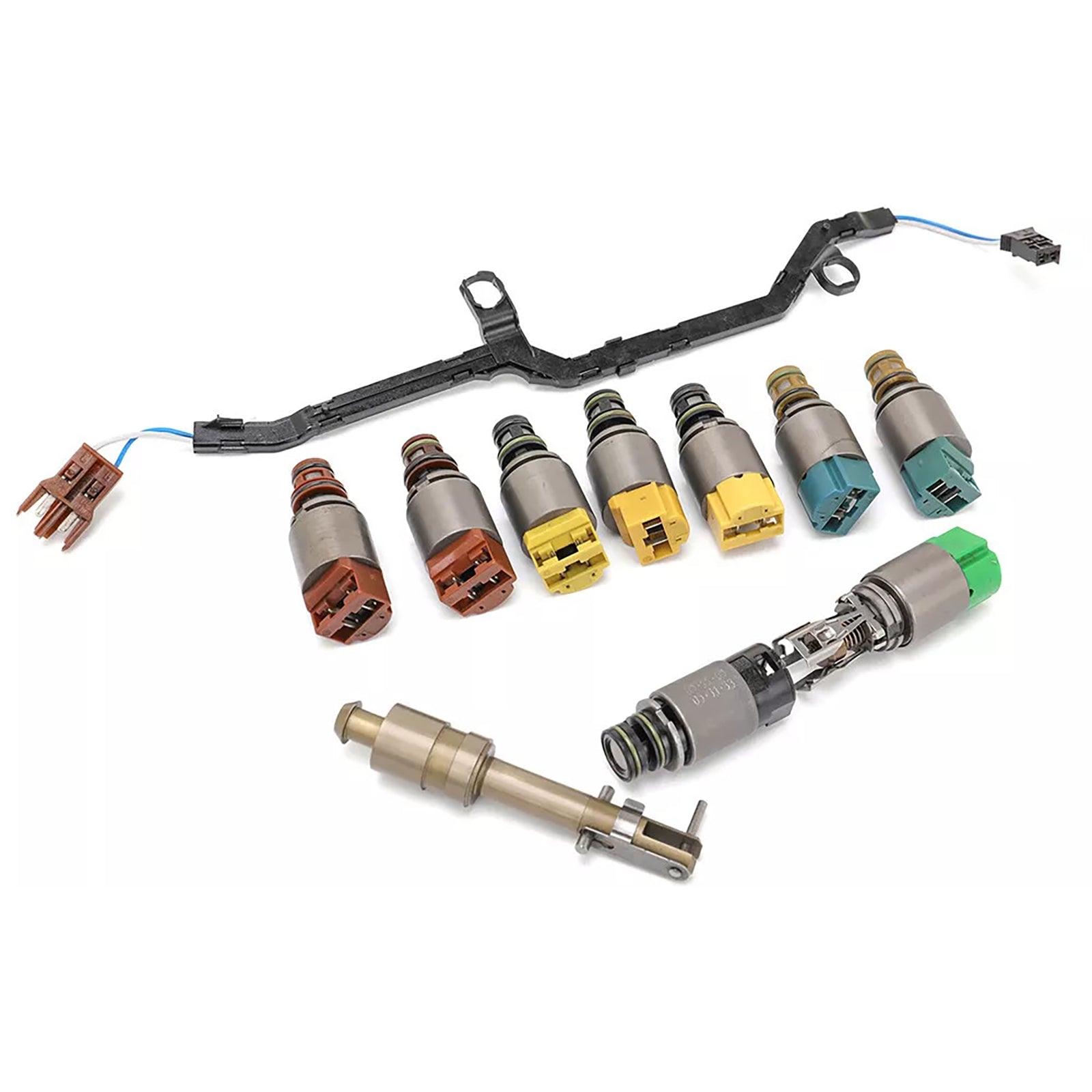 2008-2014 BMW X6 4.4 V8 E71 6HP28 Transmission Valve Body Repair Solenoid Kit 1068298047 Generic