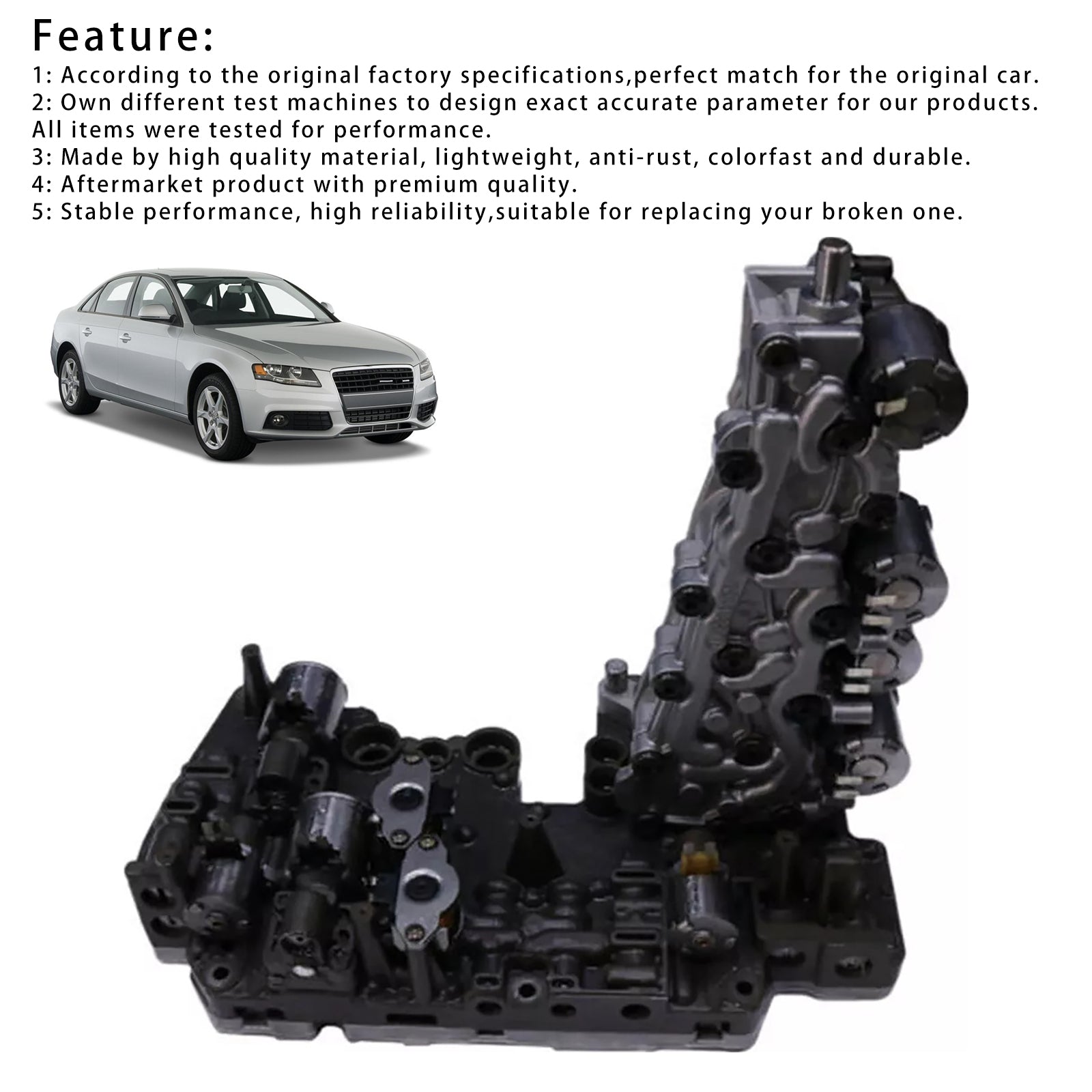 2010-2016 Audi A4 ALLROAD QU. D 0B5 DL501 PDK Transmission Valve Body Generic