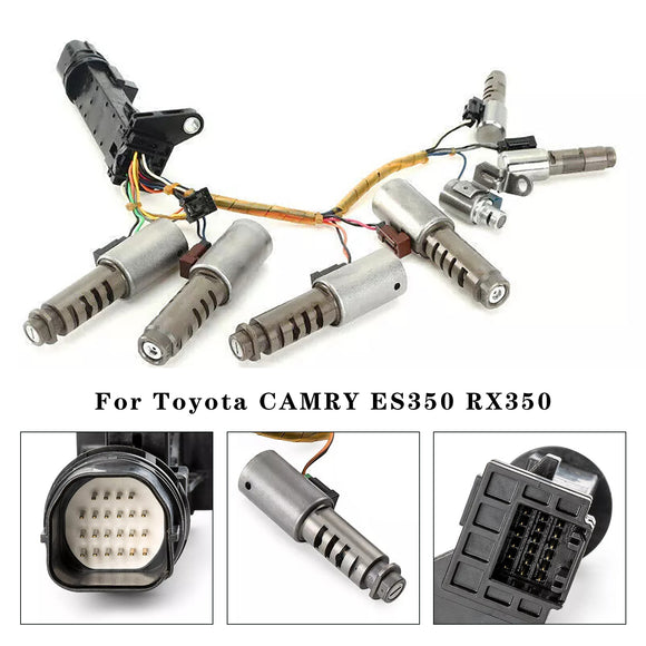2008-2011 TOYOTA BELDE V6 3.5L Transmission Solenoid Kit W/ Harness U660E Generic