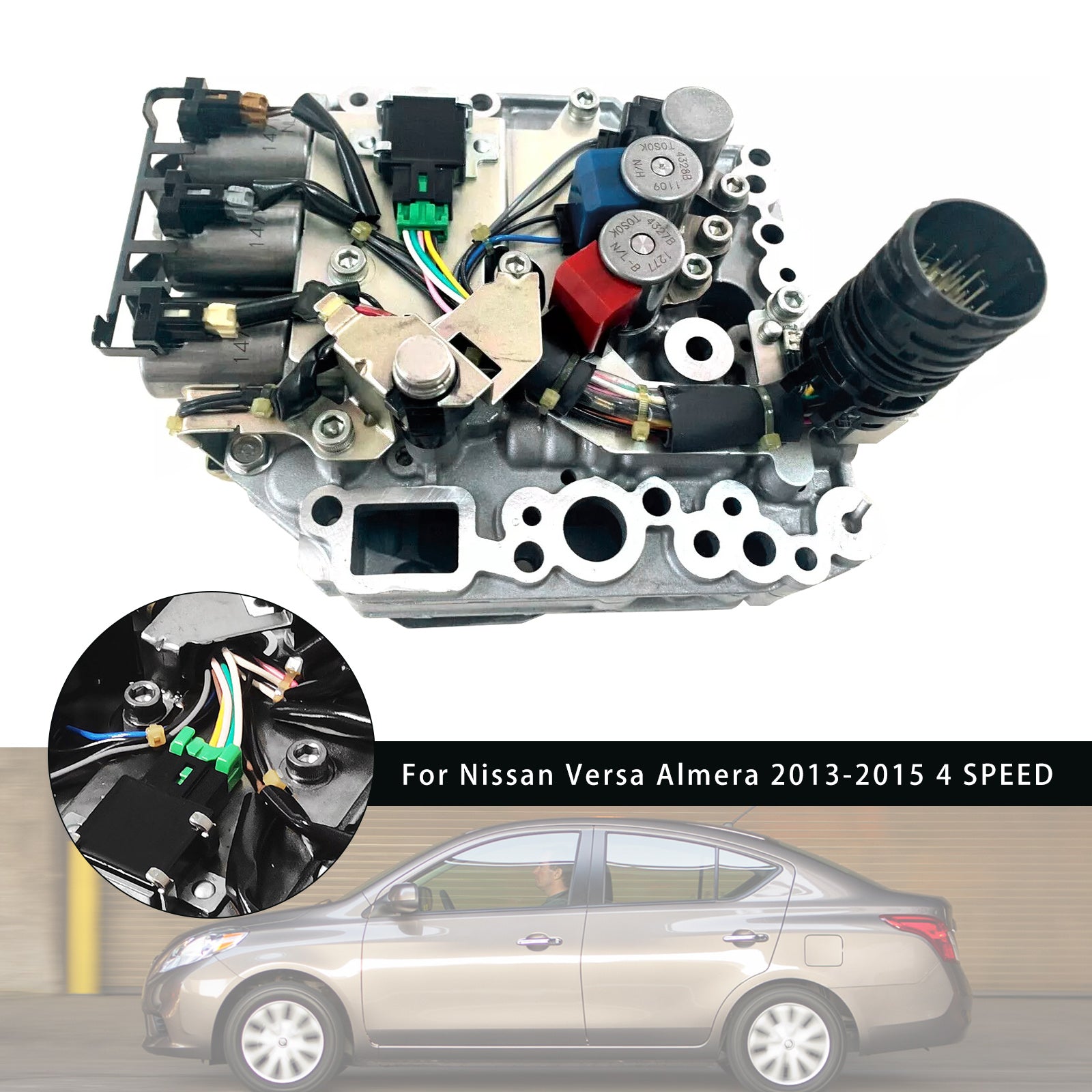 2014-2016 NISSAN VERSA AT; 4 speed RE4F03C JF414 Transmission Valve Body Generic