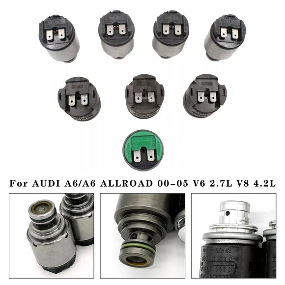 2000-2002 AUDI A8 V8 3.3L 4.2L V12 6.0L 5HP24 Transmission Solenoid Set Generic