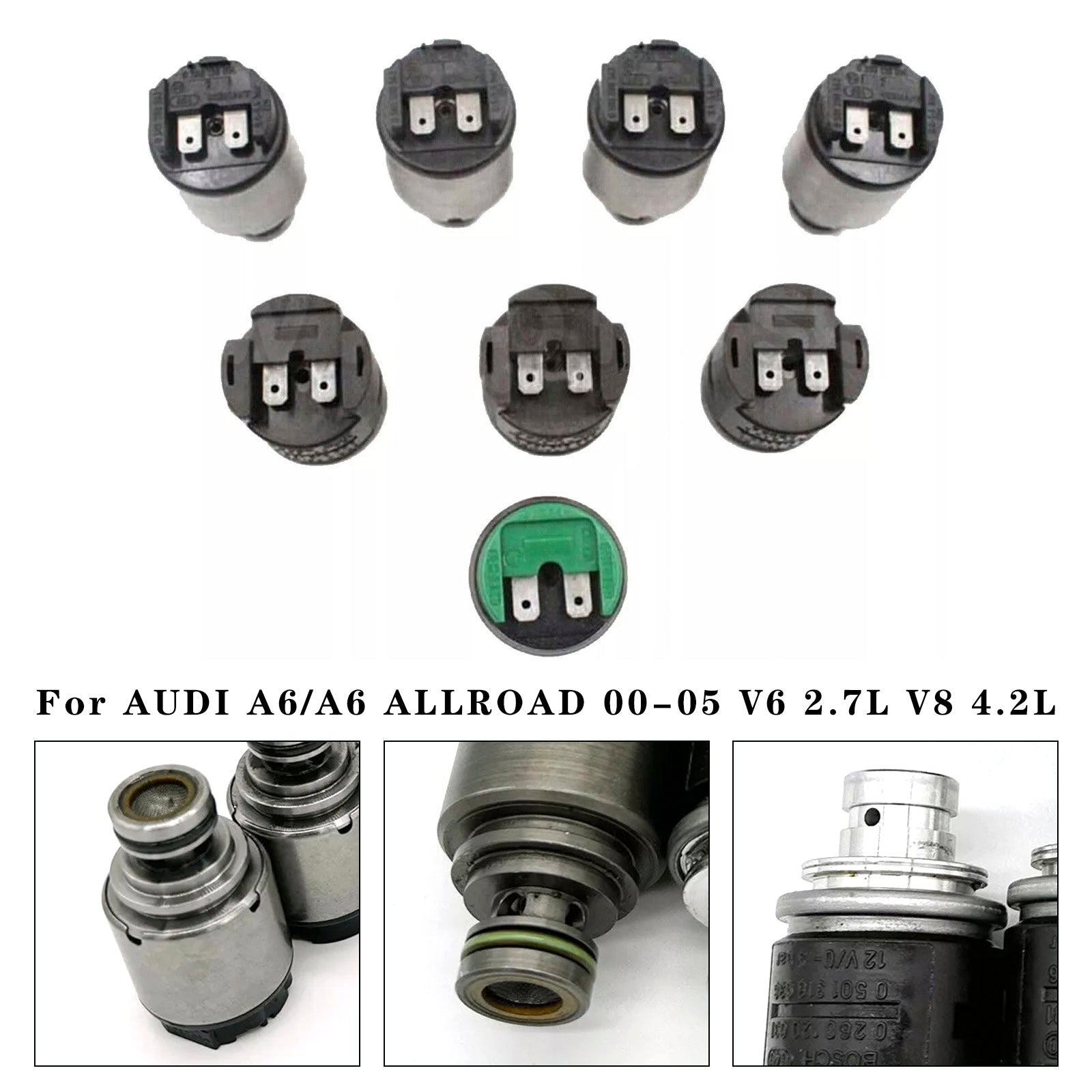 1997-2002 JAGUAR XK8 V8 4.0L 5HP24 Transmission Solenoid Set Generic