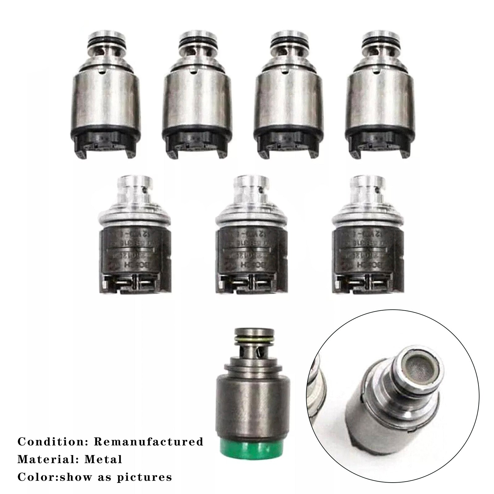 1998-2003 JAGUAR XJ8 V8 3.2L 4.0L 5HP24 Transmission Solenoid Set Generic