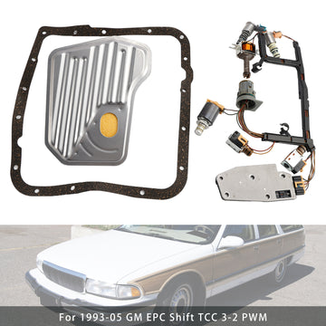 1993-2005 GM EPC Shift TCC 3-2 PWM 9PCS 4L60E 4L65E Transmission Solenoid Kit Generic - 0