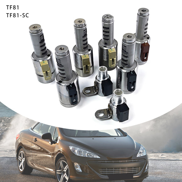 Peugeot 8PCS TF80-SC TF81-SC AF40-6 AWF21 AF40 Transmission Solenoid Kit Generic