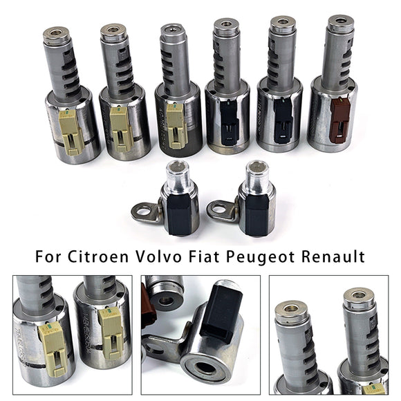 Peugeot 8PCS TF80-SC TF81-SC AF40-6 AWF21 AF40 Transmission Solenoid Kit Generic