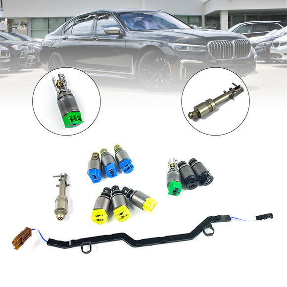 BMW 750i 760Li 9PCS 6HP26 6HP28 6HP32 Transmission Solenoid Generic