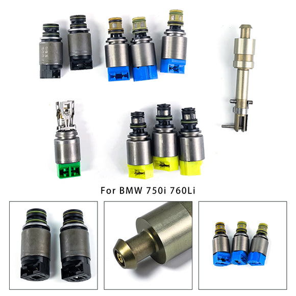 BMW 750i 760Li 9PCS 6HP26 6HP28 6HP32 Transmission Solenoid Generic